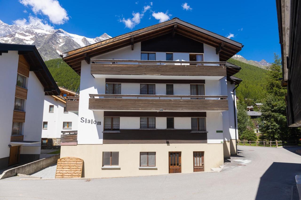 Haus Slalom Apartman Saas Fee Kültér fotó
