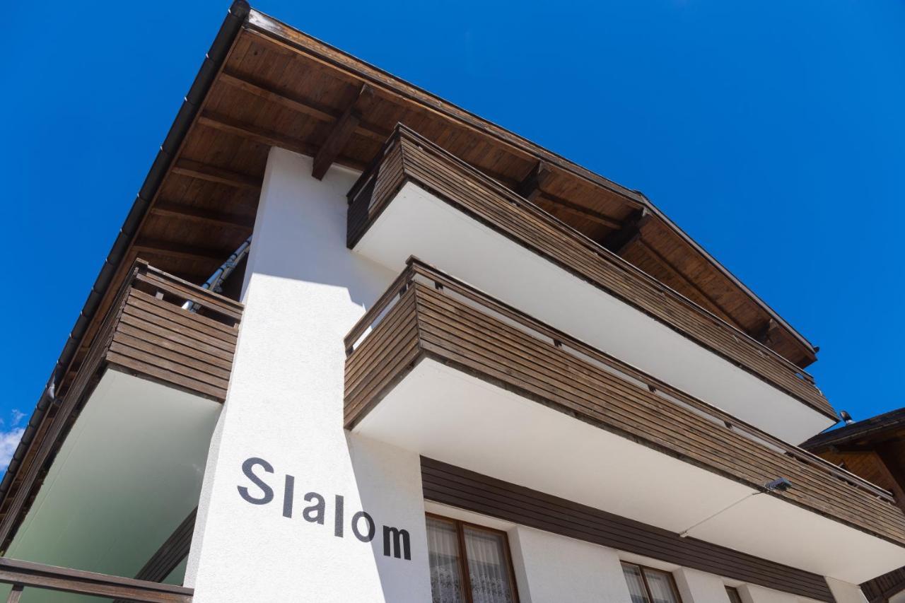 Haus Slalom Apartman Saas Fee Kültér fotó