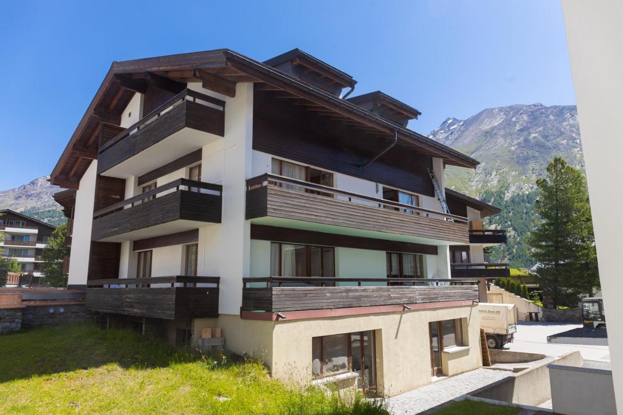 Haus Slalom Apartman Saas Fee Kültér fotó