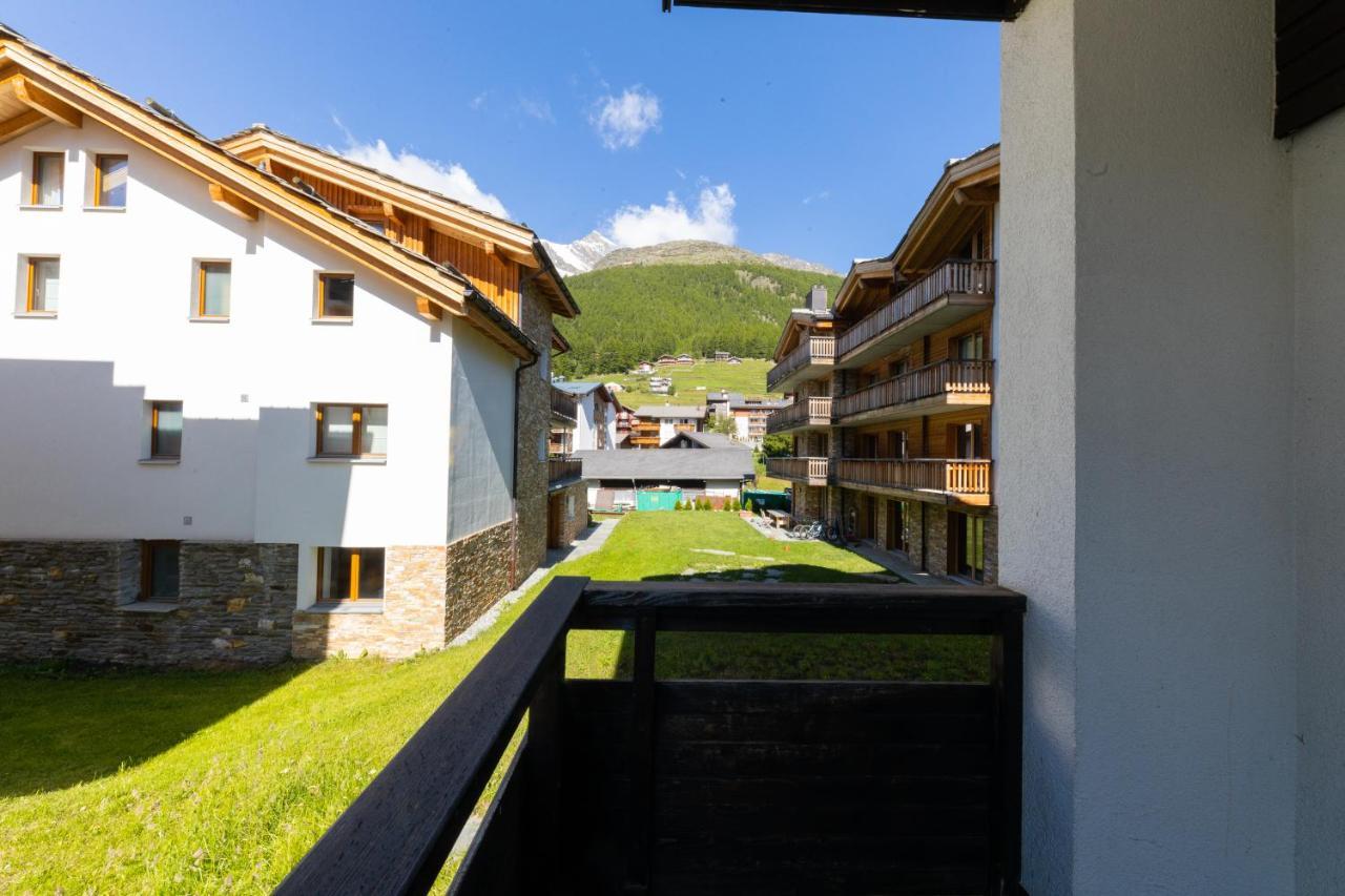 Haus Slalom Apartman Saas Fee Kültér fotó