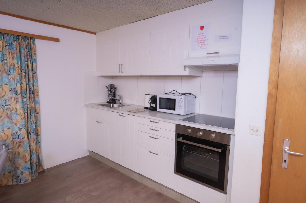 Haus Slalom Apartman Saas Fee Kültér fotó