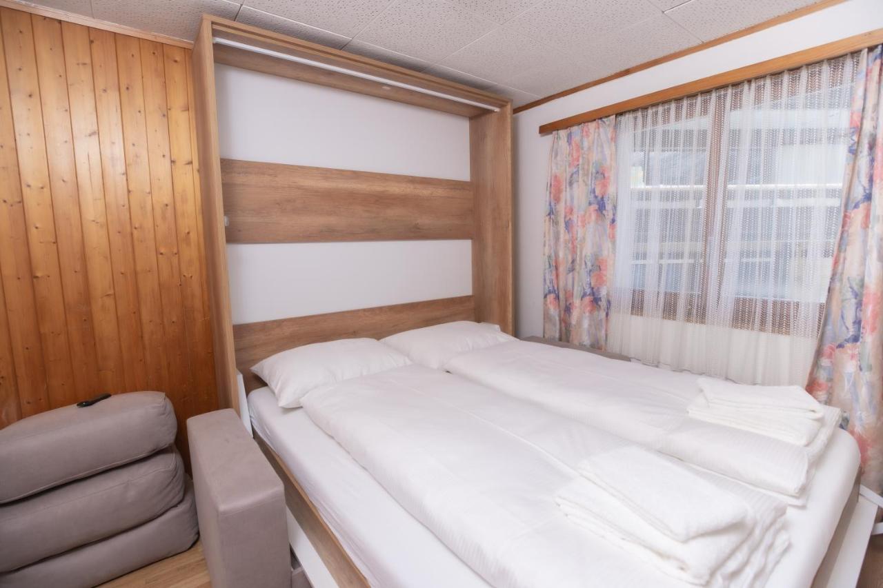 Haus Slalom Apartman Saas Fee Kültér fotó
