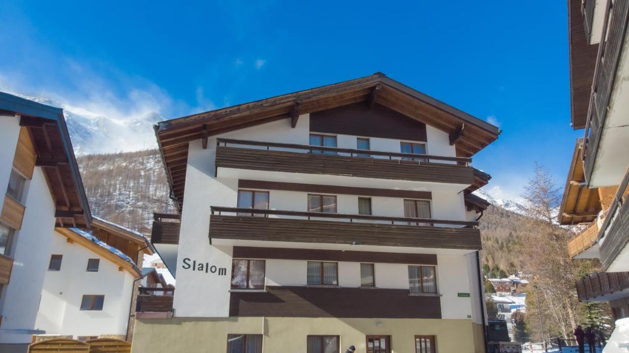 Haus Slalom Apartman Saas Fee Kültér fotó